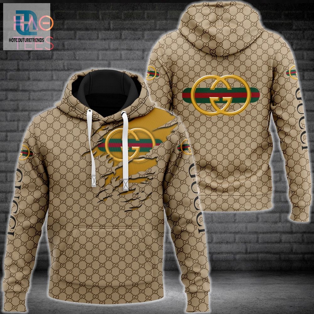 Best Gucci Luxury Brand 3D Hoodie Pants Limited Edition Luxury Store 