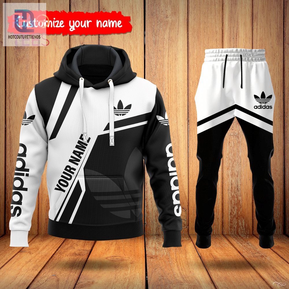 Best Adidas White Black Luxury Hoodie And Pants Limited Edition Luxury Store 