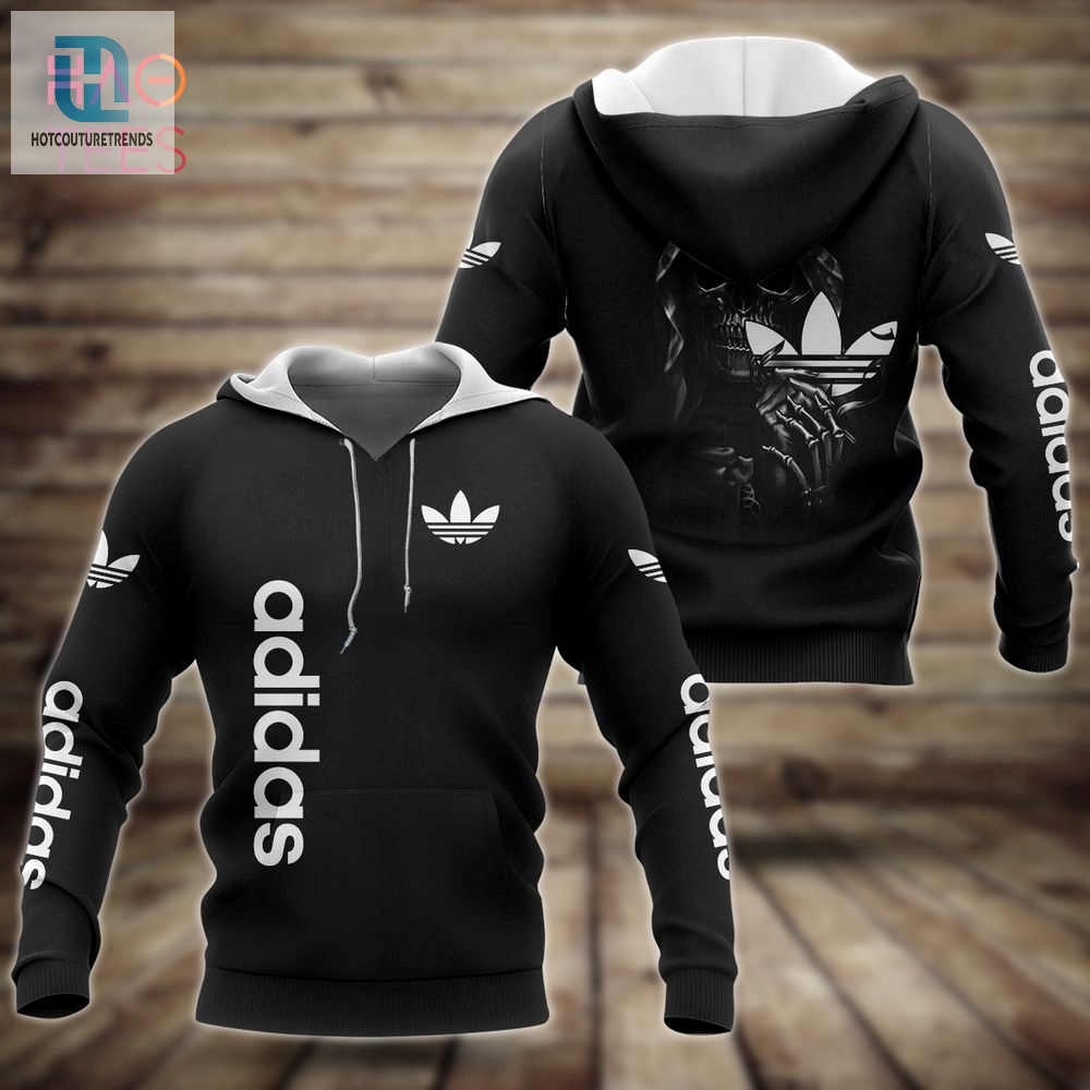 New Adidas Black 3D Hoodie And Pants Limited Edition Luxury Store 