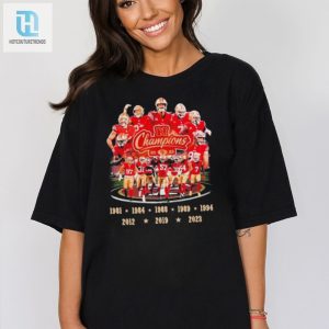 Official Team San Francisco 49Ers Nfc Championship Champions 2023 Shirt Hoodie hotcouturetrends 1 2