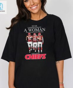 Official Never Underestimate A Woman Who Understands Football And Loves Kansas City Chiefs Kelce Mahomes And Butker Signatures Shirt Hoodie hotcouturetrends 1 2