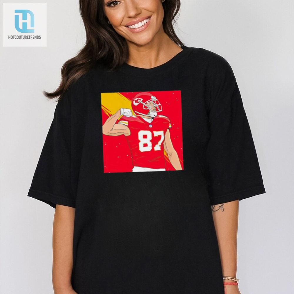 Travis Kelce 87 Kansas City Chiefs Super Bowl Shirt 