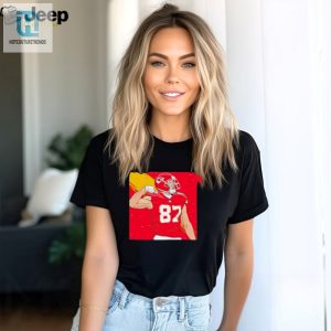 Travis Kelce 87 Kansas City Chiefs Super Bowl Shirt hotcouturetrends 1 3