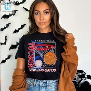 Tucson Basketball Viva Los Gatos Arizona Wildcats Basketball Shirt hotcouturetrends 1 3