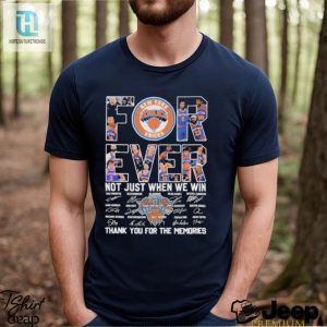 New York Knicks Forever Fan 2024 Signatures Shirt hotcouturetrends 1 2