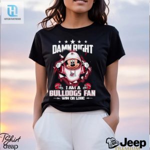 Mickey Mouse Damn Right I Am A Fresno State Bulldogs Fan Win Or Lose Shirt hotcouturetrends 1 2