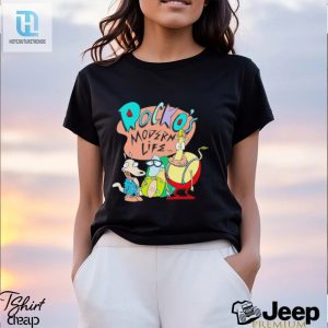 Rockos Modern Life Original Logo Trio Shirt hotcouturetrends 1 2