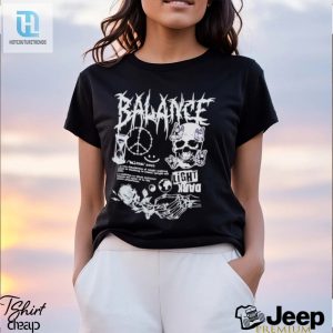 Balance Skull Light Dark Shirt hotcouturetrends 1 2