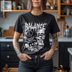 Balance Skull Light Dark Shirt hotcouturetrends 1 3