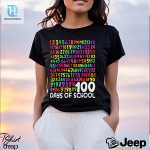 100Th Day Of School Teacher 100 Days Math Numbers Shirt hotcouturetrends 1 2