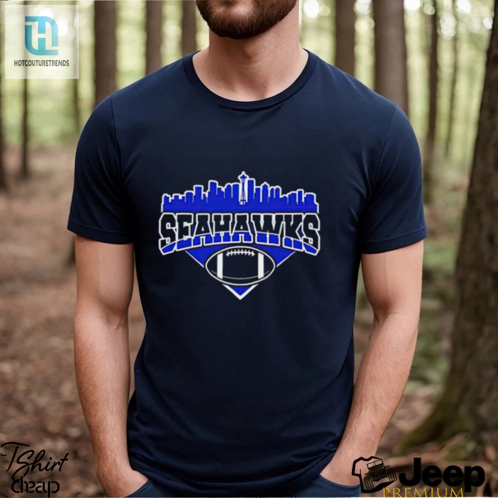 Nfl Seahawks Football Skyline Football Team Shirt Mens T Shirt 