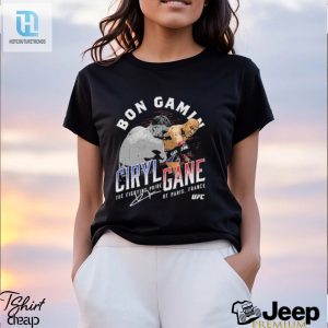 Official Ufc Ciryl Gane Bon Gamin Shirt hotcouturetrends 1 3