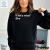 Official Thats What She Shirt hotcouturetrends 1