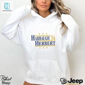Los Angeles Chargers Harbaugh Herbert 24 Shirt hotcouturetrends 1 2