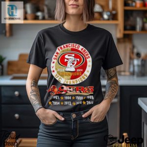 San Francisco 49Ers 2023 2024 Nfc Champions Shirt hotcouturetrends 1 6