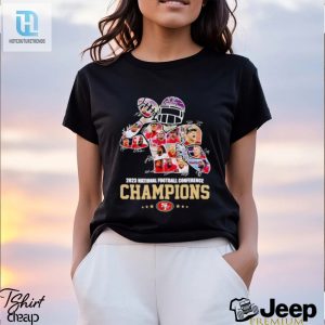 2023 National Football Conference Champions San Francisco 49Ers Signatures Shirt hotcouturetrends 1 7