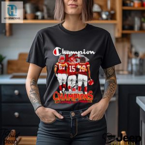 Champion Afc Championship Champions Kansas City Chiefs Signatures Shirt hotcouturetrends 1 2