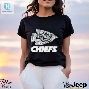 Big Logo Kansas City Chiefs Names Shirt hotcouturetrends 1 3