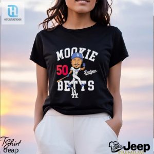 Mookie Betts Los Angeles Dodgers Caricature Shirt hotcouturetrends 1 3