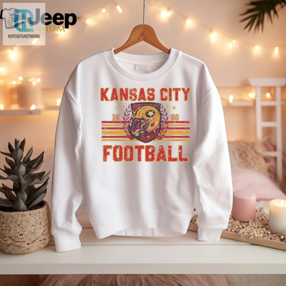 Kansas City Chiefs Football 1960 Helmet Shirt 