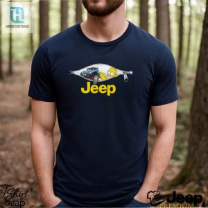 Homer Simpson Jeep Zipper Shirt hotcouturetrends 1 2