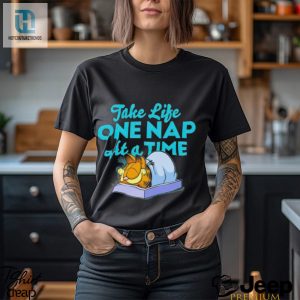 Garfield Take Life One Nap At A Time Garfield Zipped Shirt hotcouturetrends 1 3