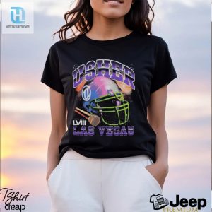 Usher Super Bowl Lviii Collection Mitchell Ness Event Night T Shirt hotcouturetrends 1 3