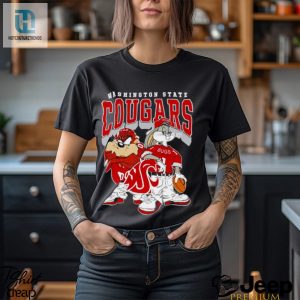 Bugs Bunny And Taz Washington State Cougars Shirt hotcouturetrends 1 2