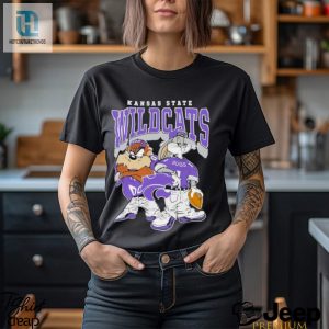 Bugs Bunny And Taz Kansas State Wildcats Shirt hotcouturetrends 1 2