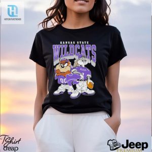 Bugs Bunny And Taz Kansas State Wildcats Shirt hotcouturetrends 1 3