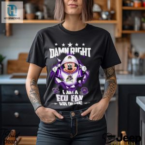 Mickey Mouse Damn Right I Am A East Carolina Pirates Fan Win Or Lose Shirt hotcouturetrends 1 3
