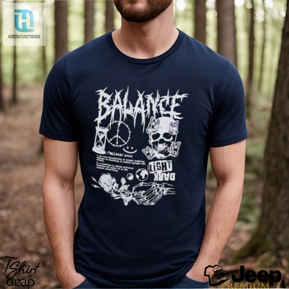 Balance Skull Light Dark Shirt 