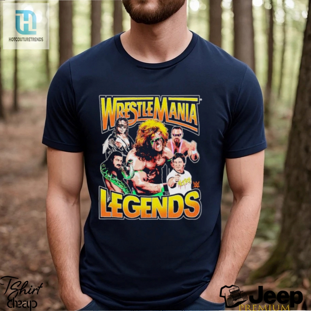 Wwe Wrestlemania Legends Shirt 