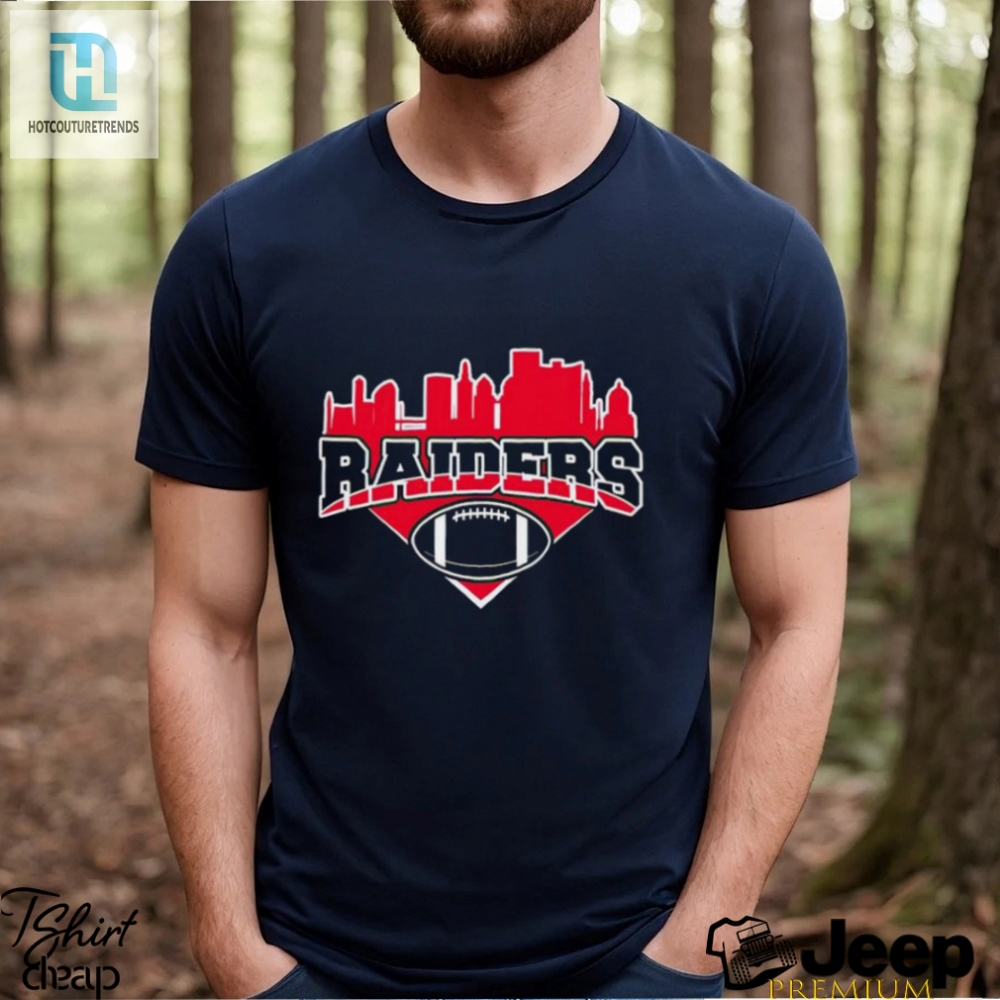 Nfl Raiders Football Skyline Football Team Shirt 