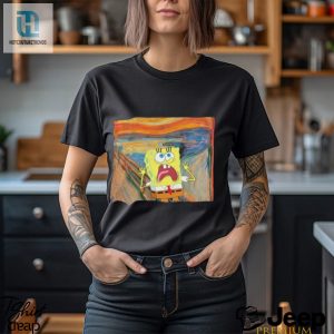 Spongebob Squarepants Scream Painting Shirt hotcouturetrends 1 7