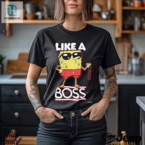 Spongebob Squarepants Lifeguard Like A Boss Shirt hotcouturetrends 1 3