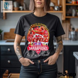 Back To Back 2023 2024 Super Bowl Lviii Champions Kansas City Chiefs Signatures Shirt hotcouturetrends 1 2