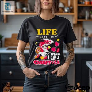 Mickey Mouse Life Is Better When I Am A Chiefs Fan Shirt hotcouturetrends 1 2