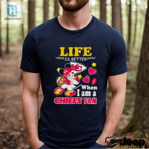 Mickey Mouse Life Is Better When I Am A Chiefs Fan Shirt hotcouturetrends 1 3