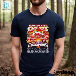 Mens Kansas City Chiefs 2023 2024 Champions Signatures Shirt hotcouturetrends 1 3