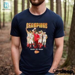 Kansas City Chiefs Champions Back To Back Celebration Shirt hotcouturetrends 1 3