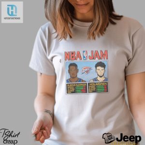 Nba Jam Thunder Gilgeous Alexander And Holmgren Shirt hotcouturetrends 1 2