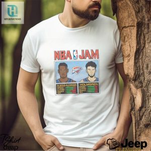 Nba Jam Thunder Gilgeous Alexander And Holmgren Shirt hotcouturetrends 1 3