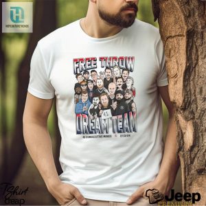 Free Throw Dream Team 41 Consecutive Makes Shirt hotcouturetrends 1 3