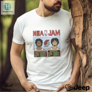 Nba Jam Trail Blazers Henderson And Sharpe Shirt hotcouturetrends 1 3