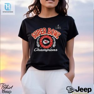 Kansas City Chiefs Fanatics Branded Womens Super Bowl Lviii Champions Shirt hotcouturetrends 1 2