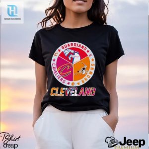 Guardians Browns Cavaliers Cleveland Logo Shirt hotcouturetrends 1 2