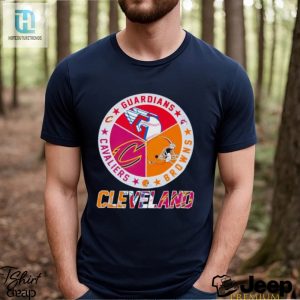 Guardians Browns Cavaliers Cleveland Logo Shirt hotcouturetrends 1 3