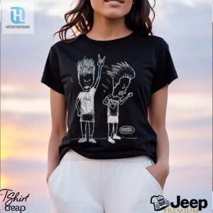 Beavis And Butt Head Head Bang Sketch Shirt hotcouturetrends 1 2