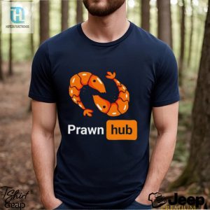 Prawn Hub Logo Parody Wordplay Shirt hotcouturetrends 1 2